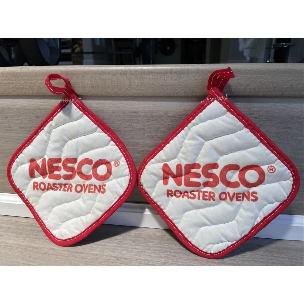 Nesco Roaster Ovens‎ pot holders vintage Set Of 2 RARE